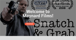 Desktop Screenshot of maynardfilms.com