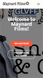 Mobile Screenshot of maynardfilms.com